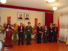 ສະຖານທູດສປປ.ເກົາຫຼີ ຈັດງານລ້ຽງ ເນື່ອງໃນໂອກາດວັນຄ້າຍວັນເກີດ ປະທານ Kim Il Sung